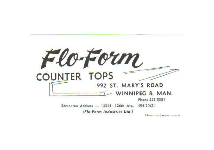 floform countertops' logo