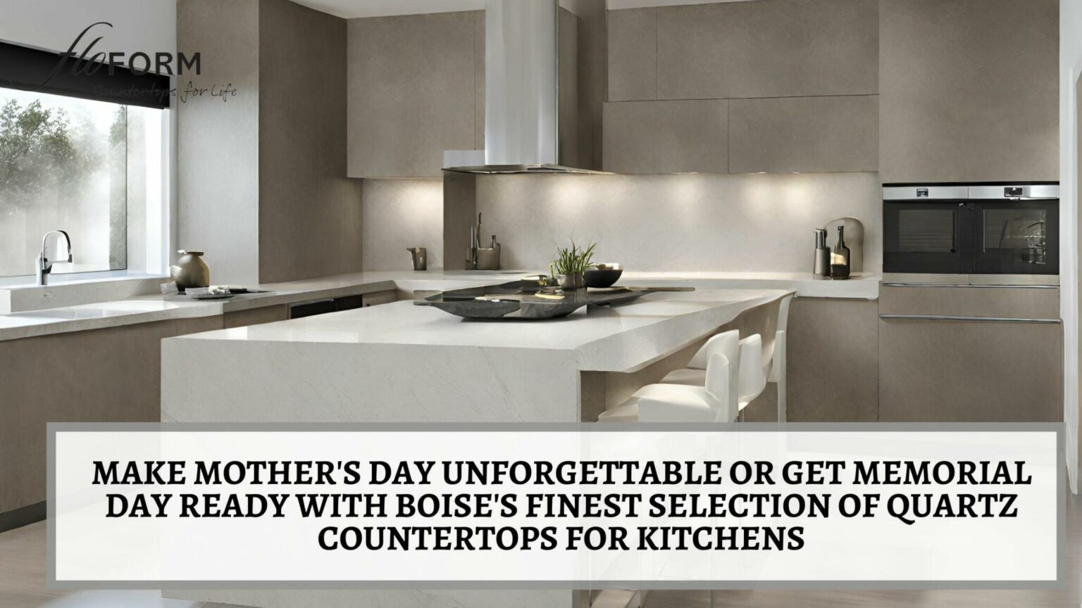 Quartz countertops for kitchens in Boise