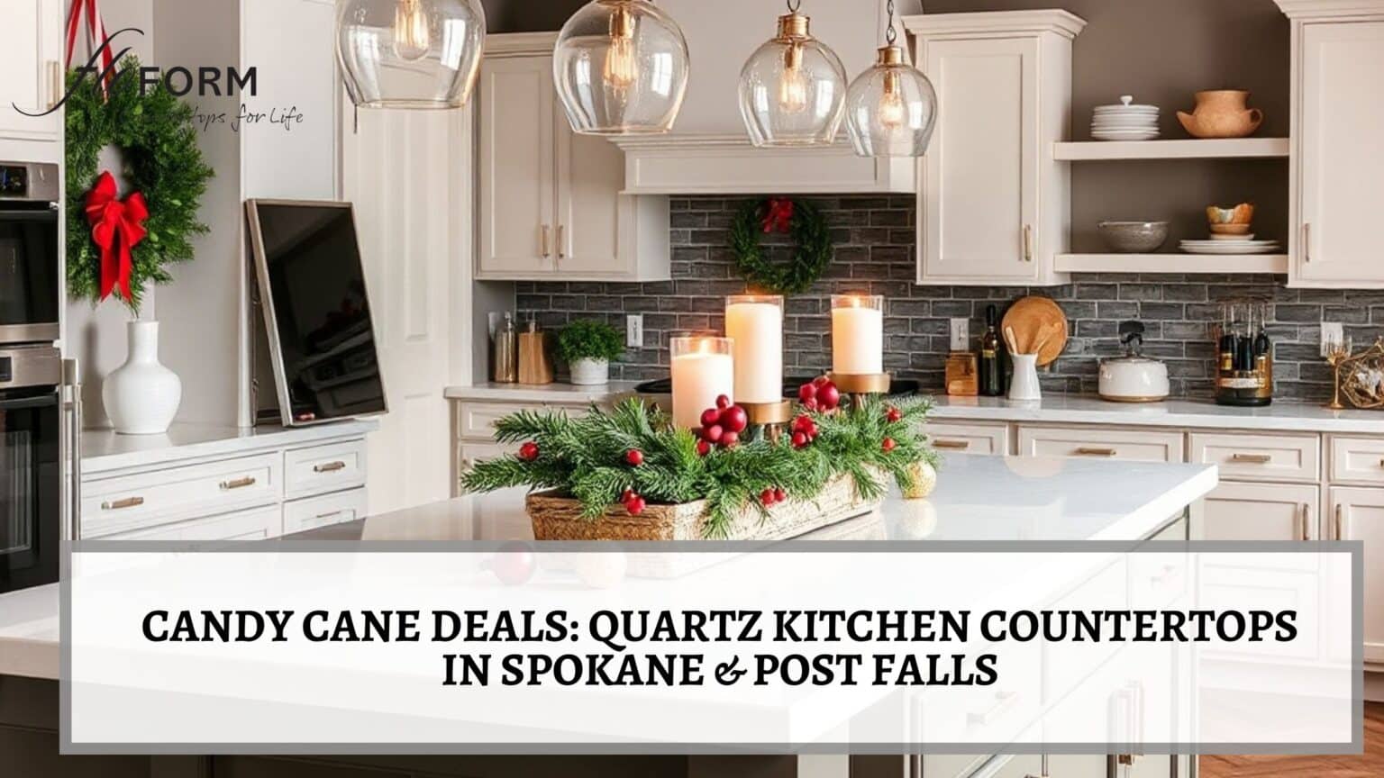 Quartz kitchen countertops in Spokane & Post Falls