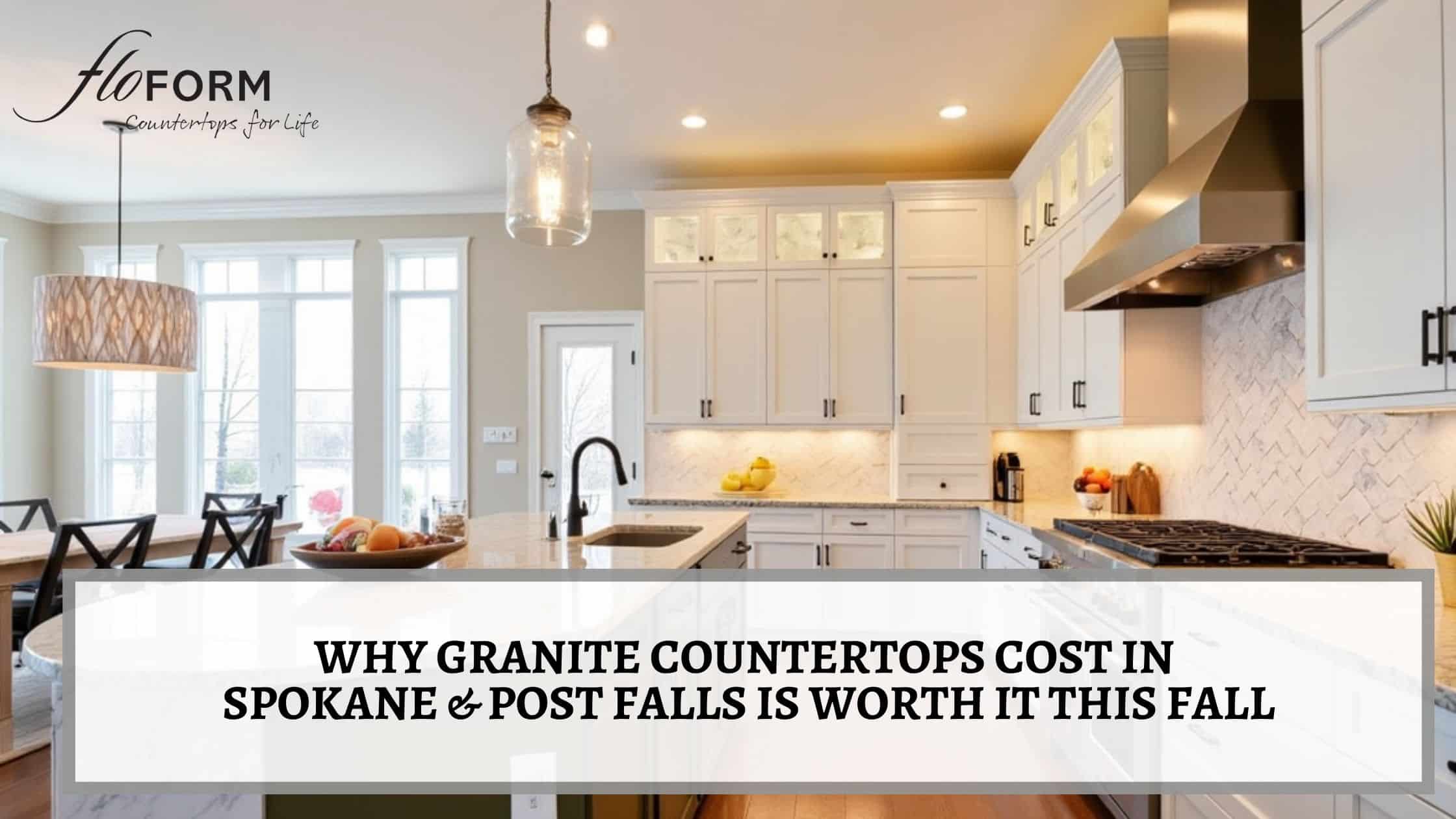 Granite countertops cost in Spokane & Post Falls