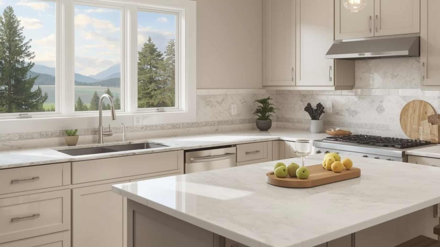 countertop install timeline Spokane & Post Falls