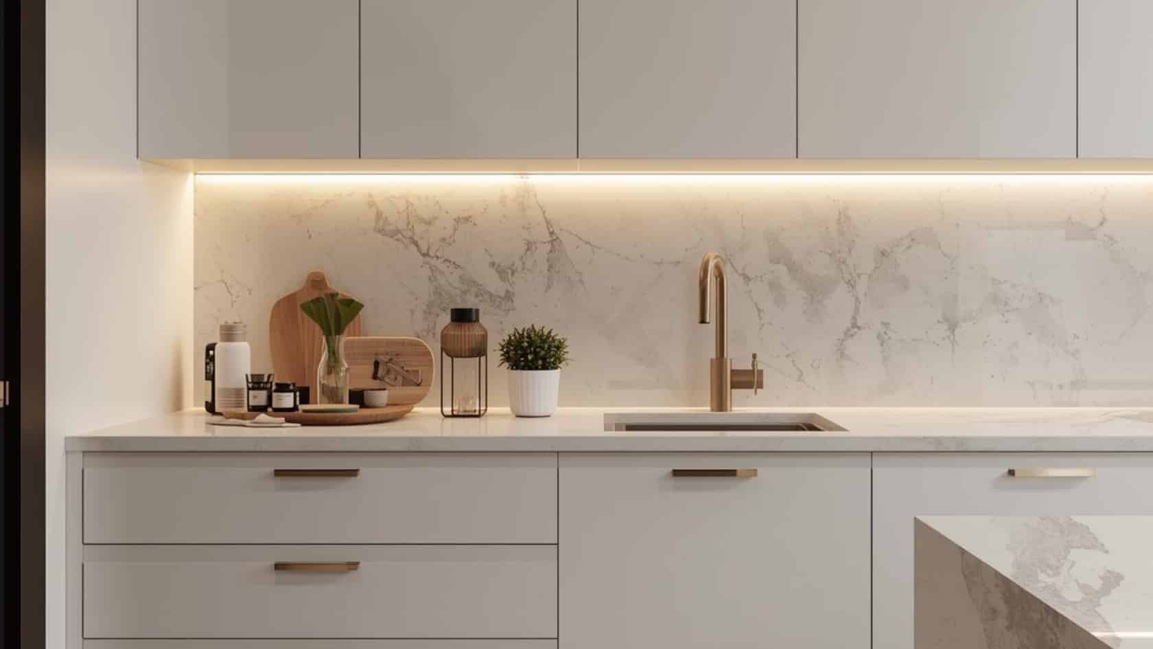 backsplash with countertops slab vs tile Spokane & Post Falls