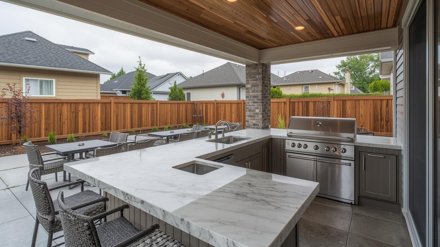  dekton vs porcelain vs granite outdoors