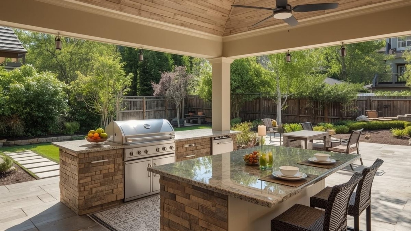dekton vs porcelain vs granite outdoors Portland
