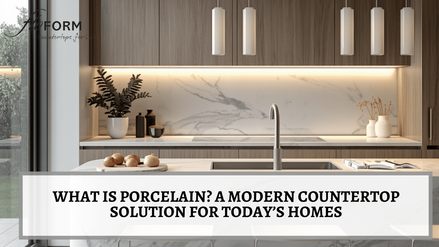 What is porcelain countertops