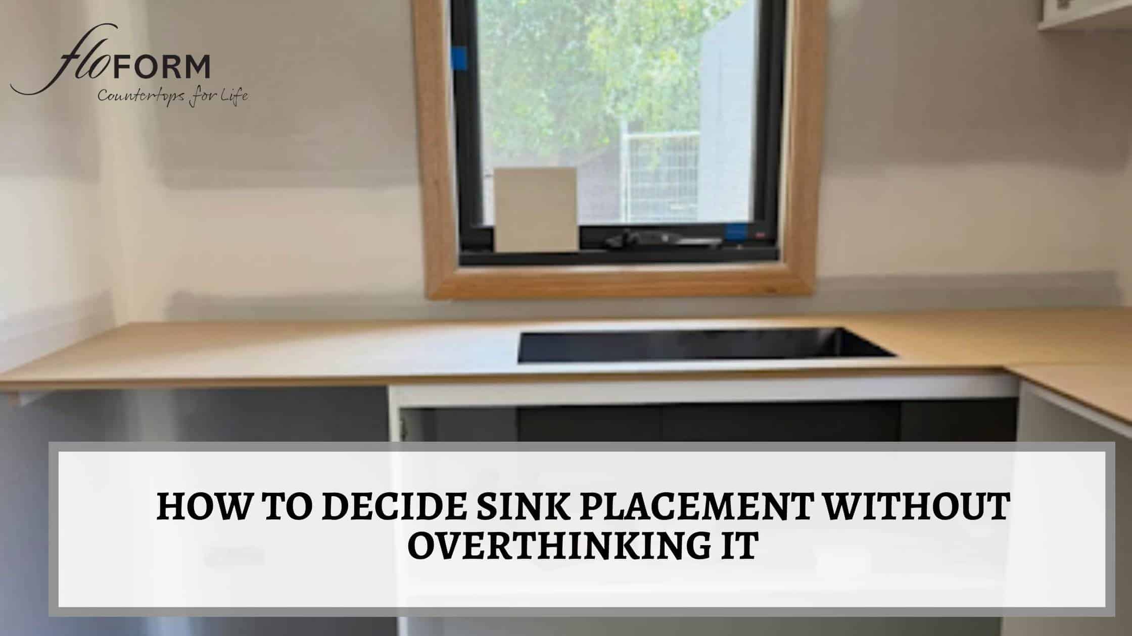 sink placement ideas
