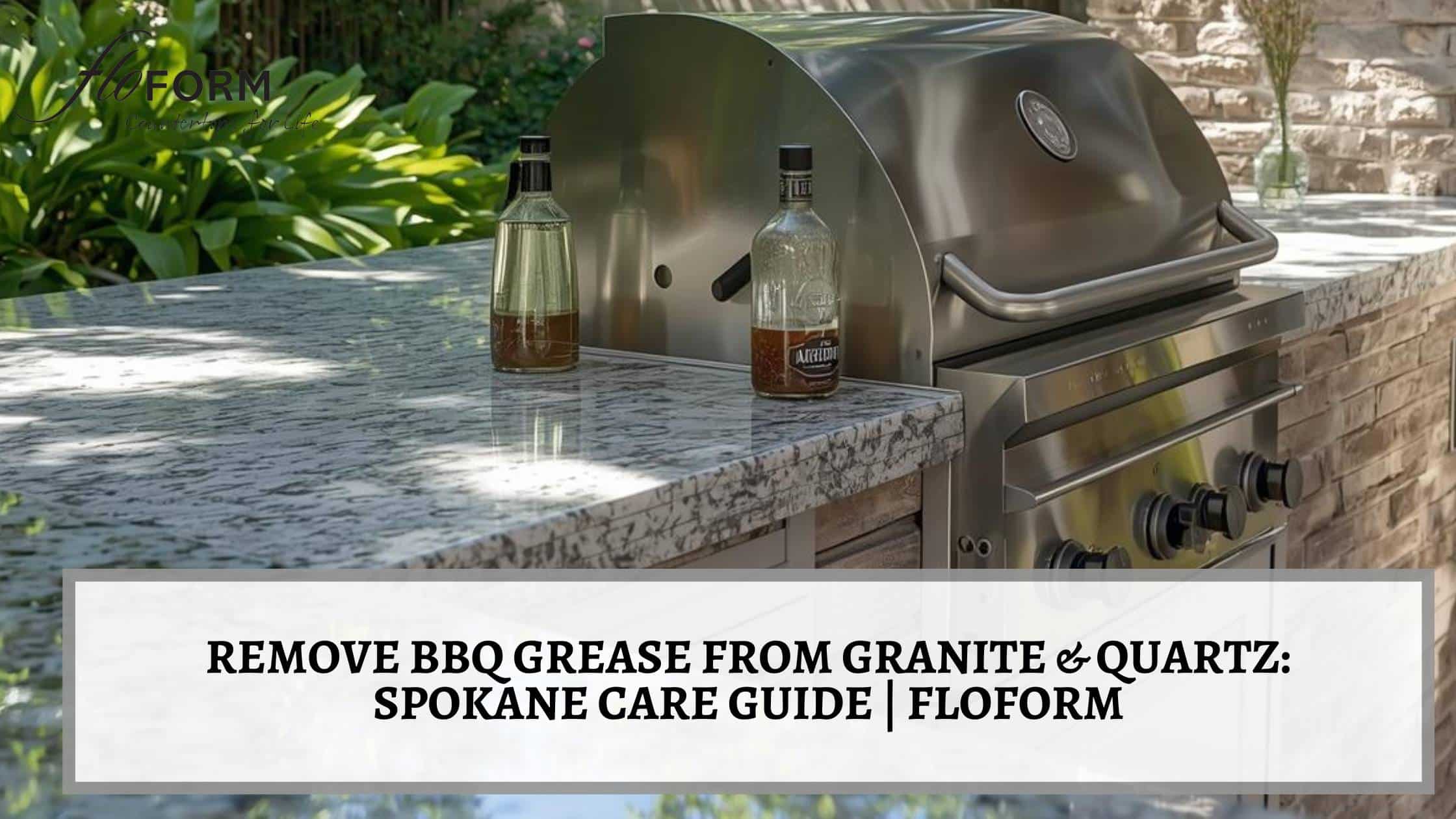 grease stain removal granite quartz Spokane