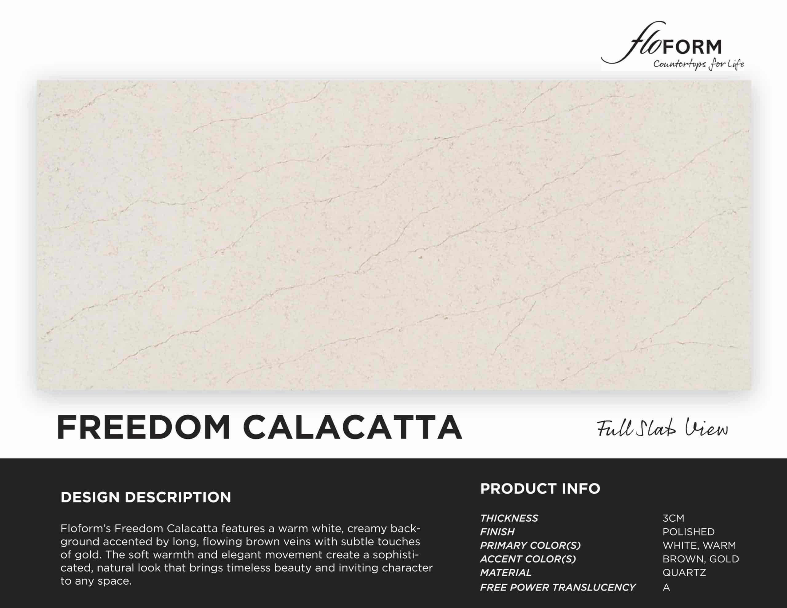 freedom calacatta 2