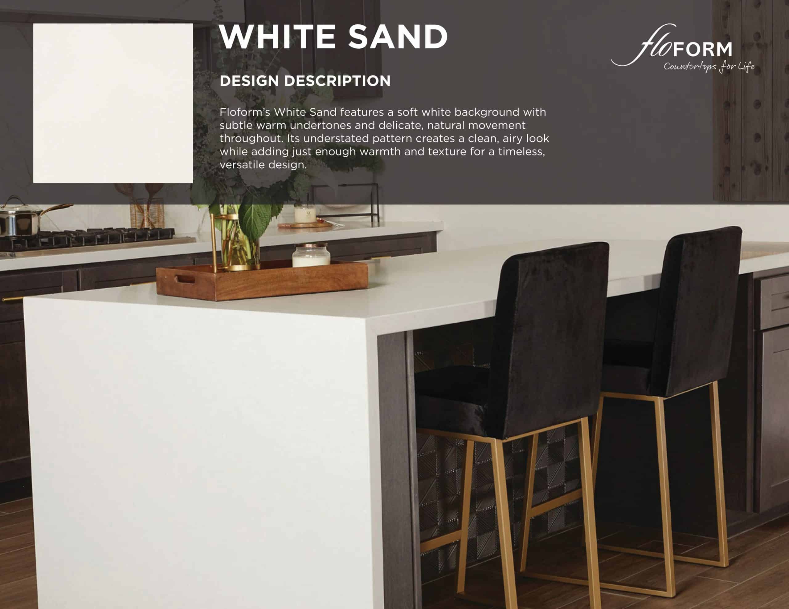 white sand